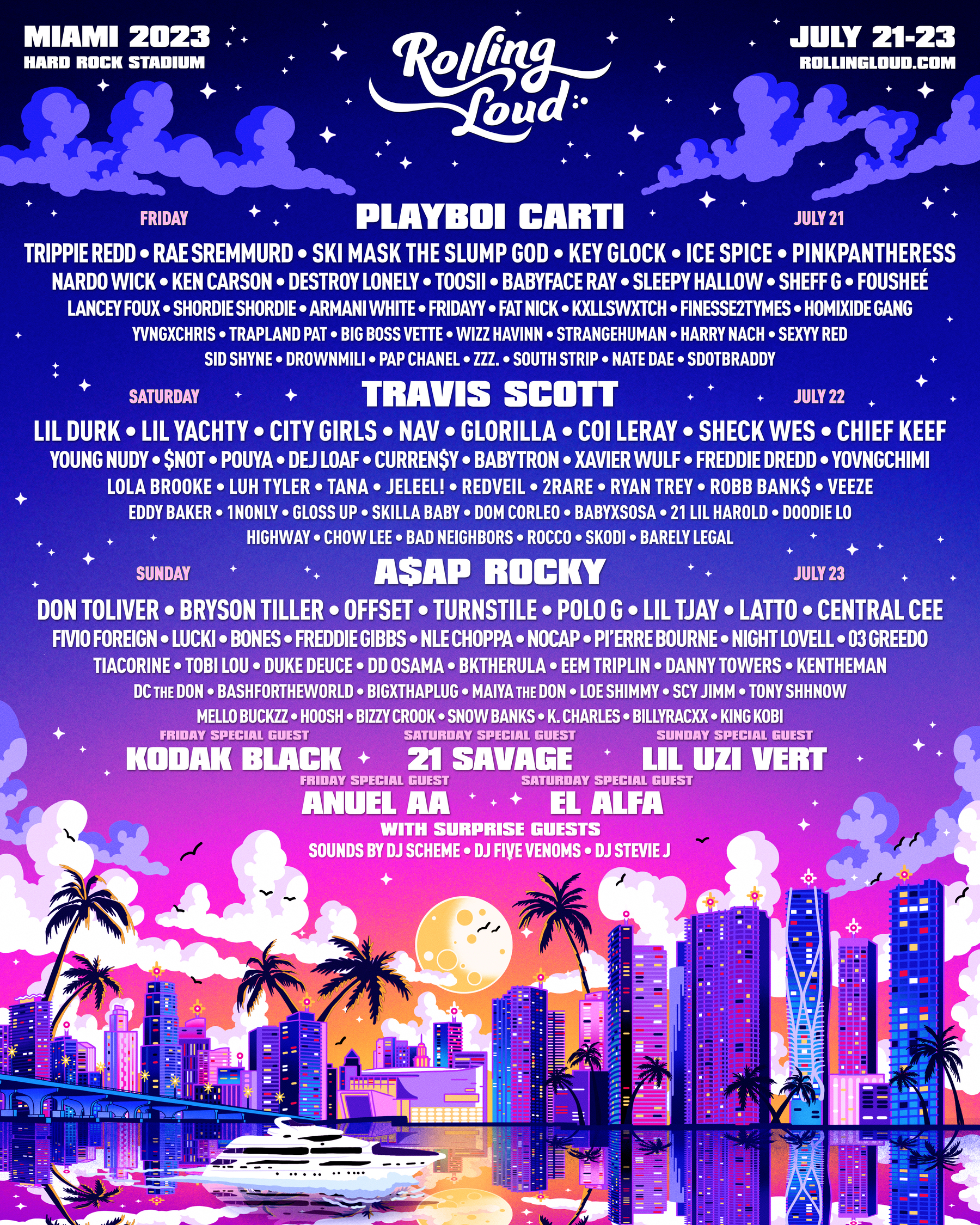 Rolling Loud Miami 2023 Festival To Stream Live On Amazon Music - AllHipHop