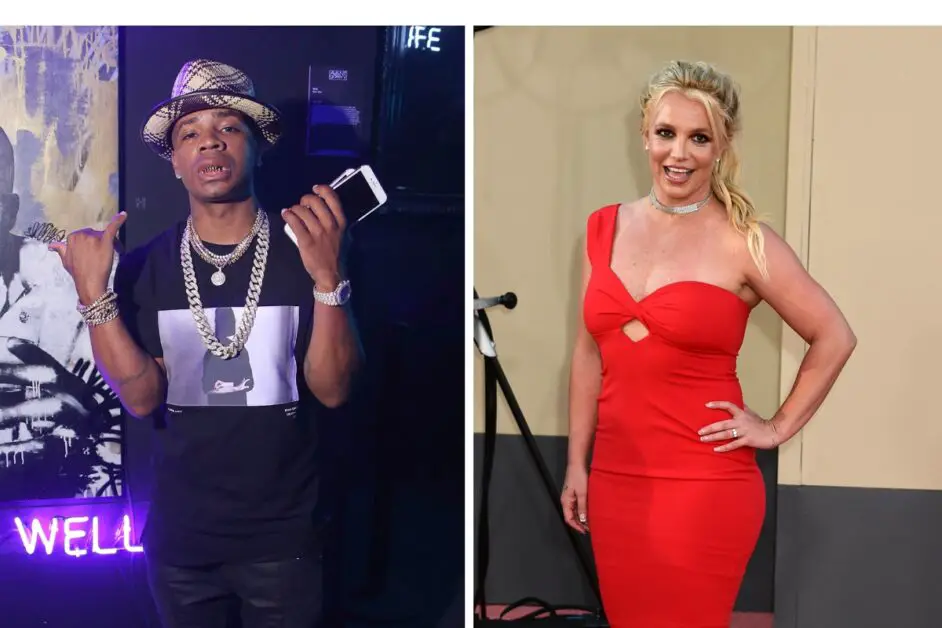 Plies Loses His Mind Over Britney Spears Pole Dancing Routine Allhiphop 5805