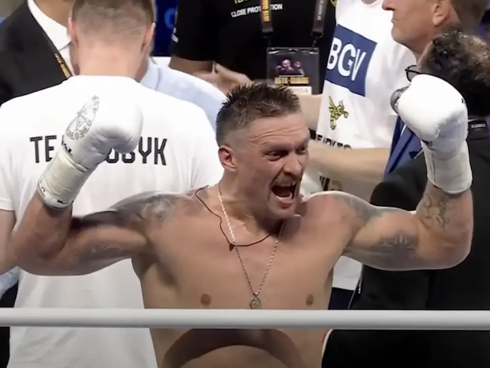 Oleksandr Usyk's knockout victory against Daniel Dubois