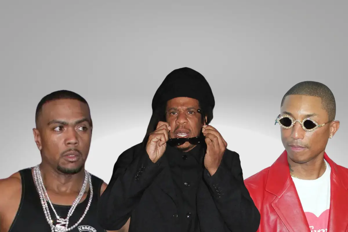 Timbaland Jay-Z Pharrell Williams