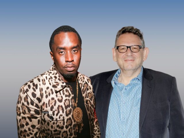 Diddy and Sir Lucian Grainge