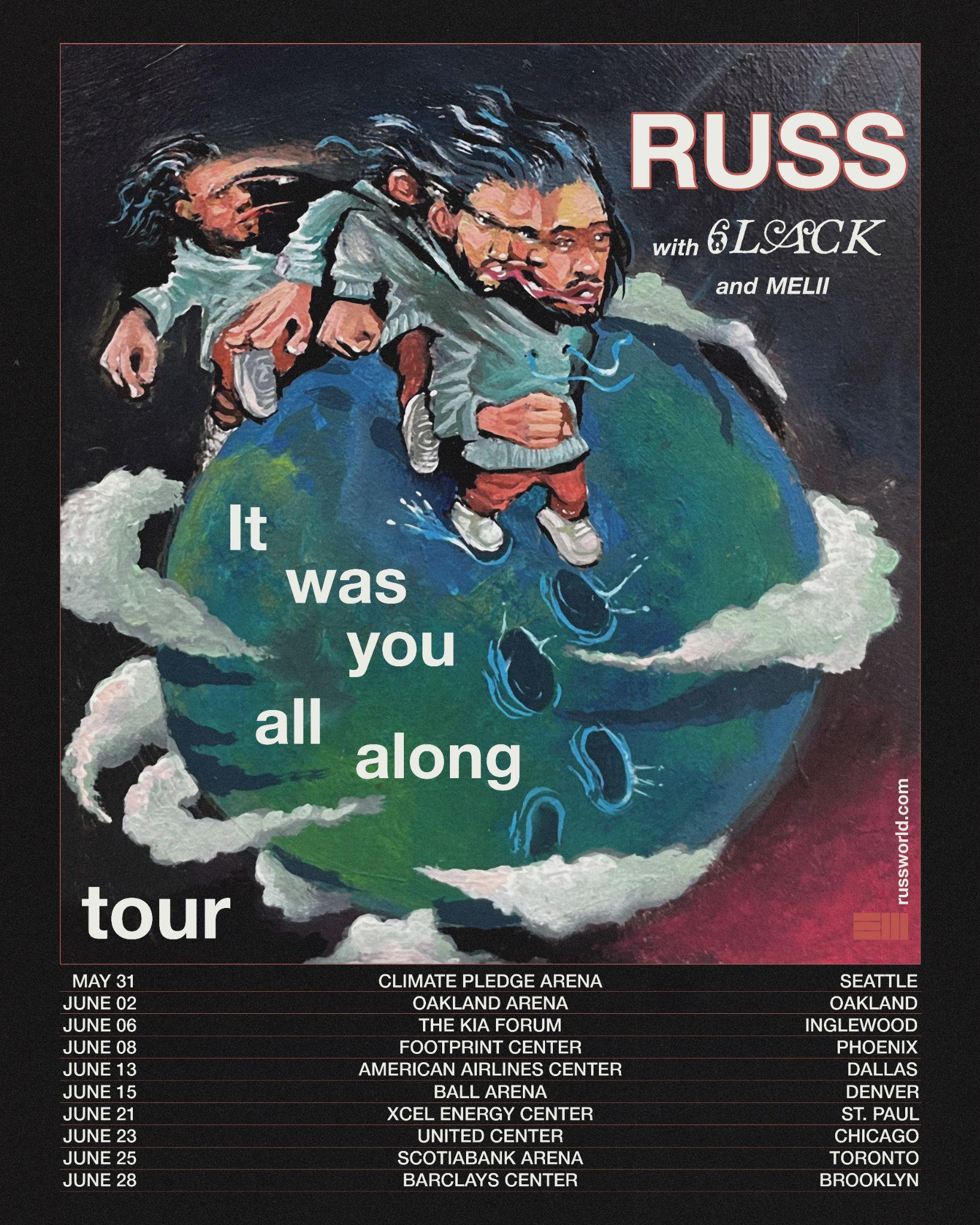 Russ tour dates