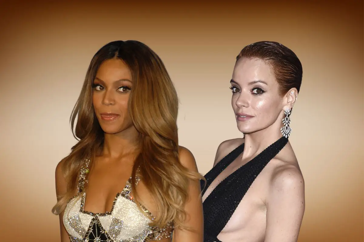 Beyonce and Lily Allen
