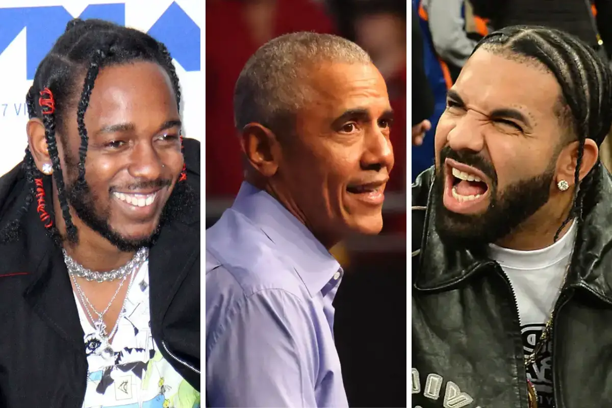 Kendrick Lamar Drake Barack Obama