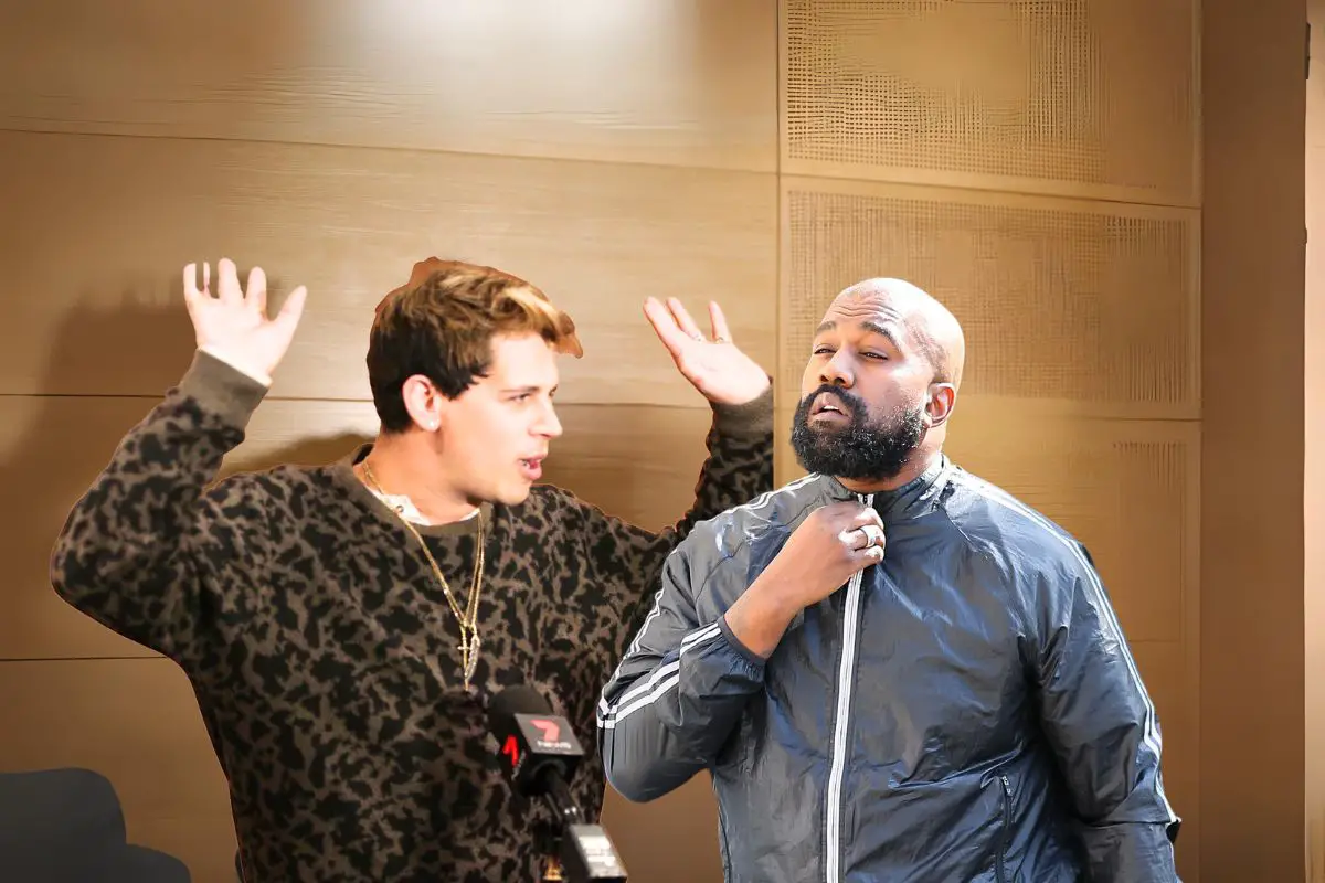 Milo Yiannopoulos and Kanye West