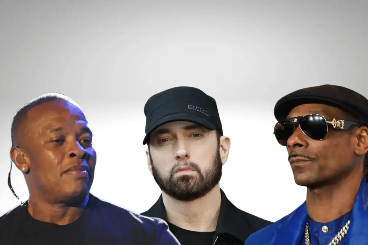 Eminem Dr. Dre Snoop Dogg