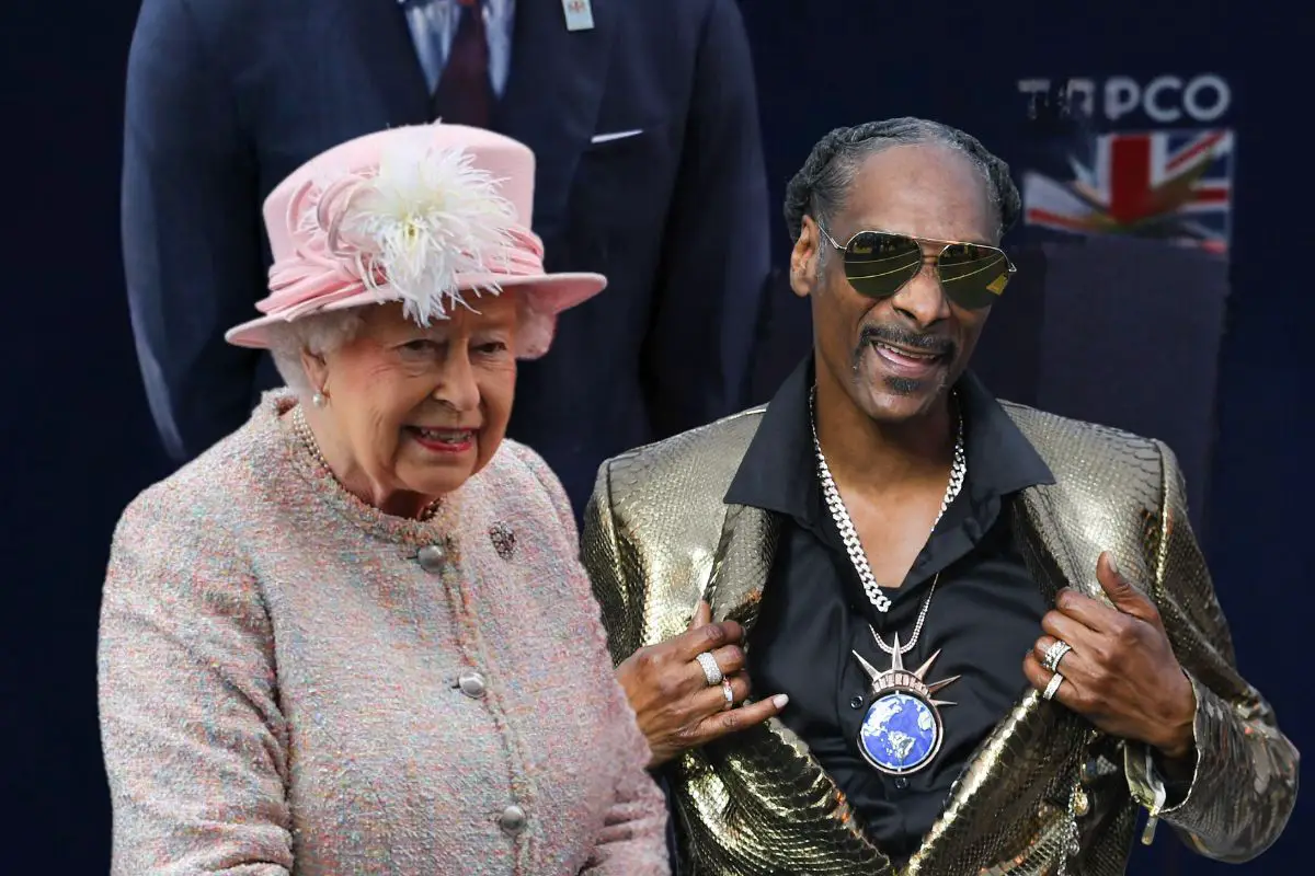 Queen Elizabeth and Snoop Dogg