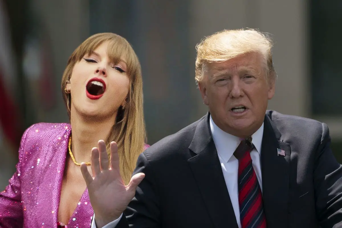 Taylor Swift and Donald Trump