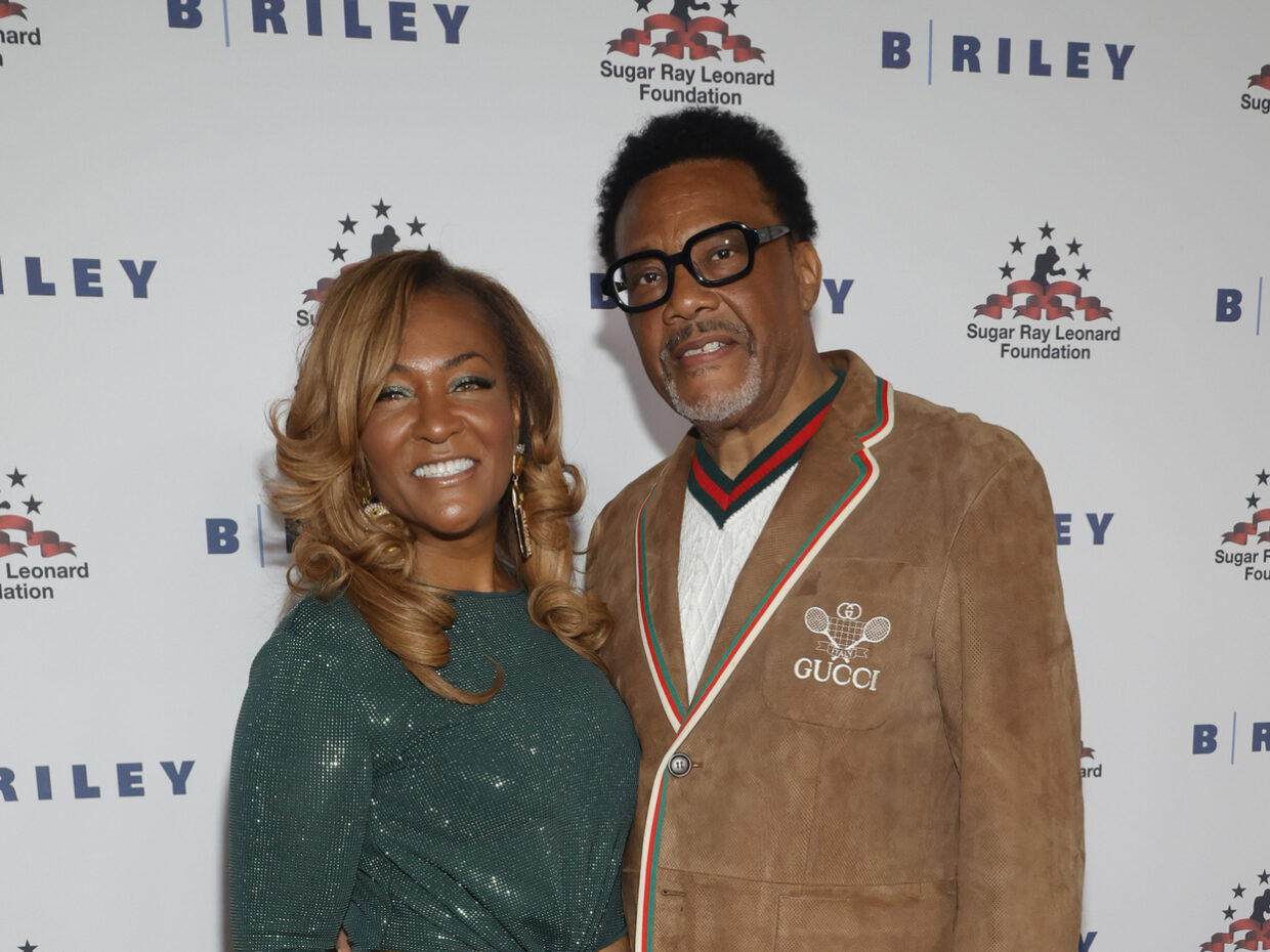 Judge Mathis & wife