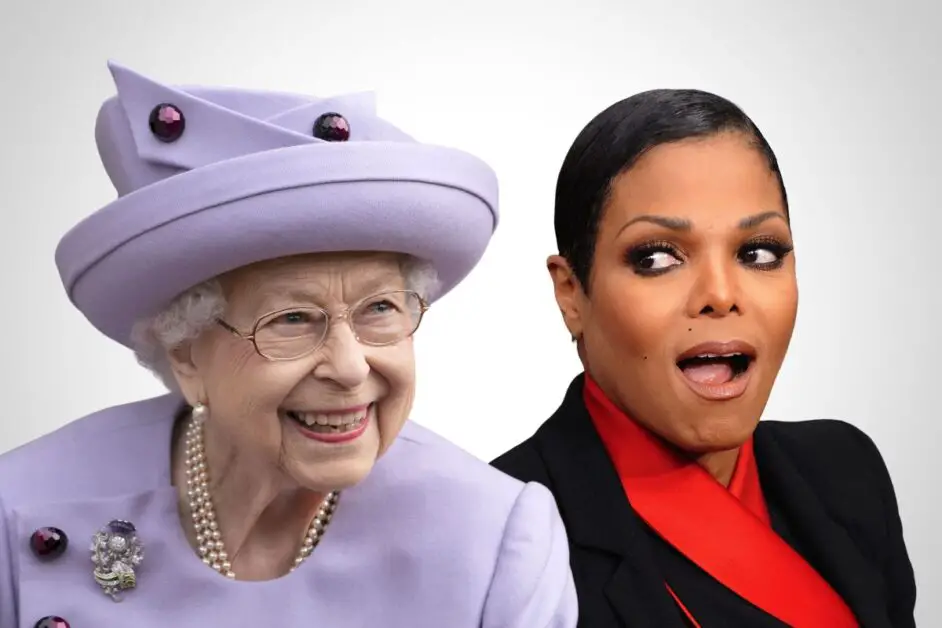 Janet Jackson Almost Mooned Queen Elizabeth II