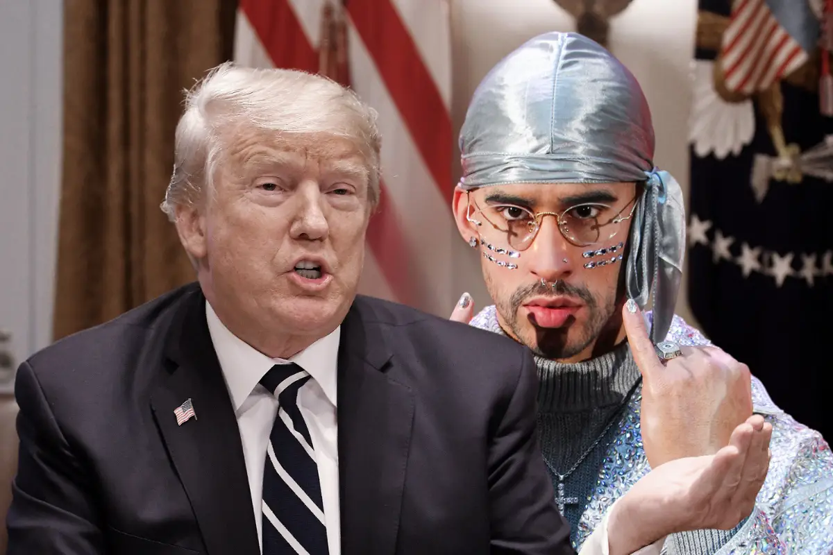 Donald Trump and Bad Bunny