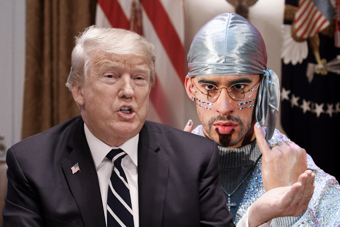 Donald Trump and Bad Bunny