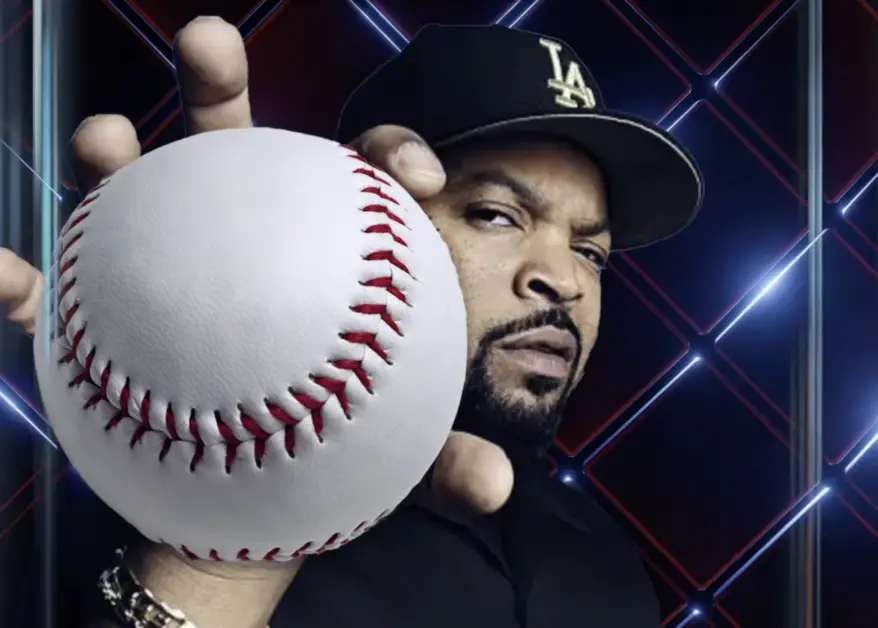 Ice Cube Fires Up Dodgers Stadium For World Series Game 2 #IceCube