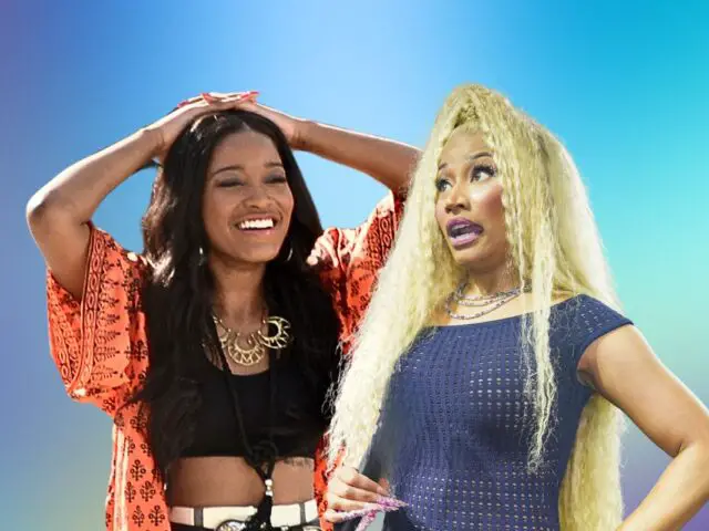 Nicki Minaj and Keke Palmer