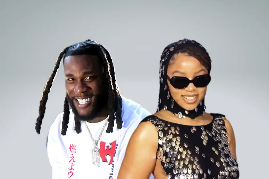 Chlöe Bailey & Burna Boy Seemingly Confirm Romance On Second Night In Nigeria 