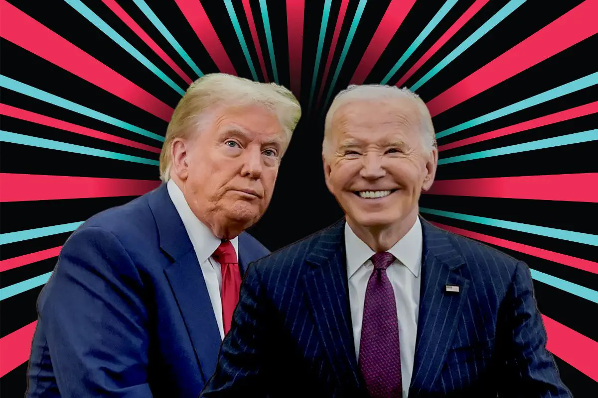 Donald Trump and Joe Biden