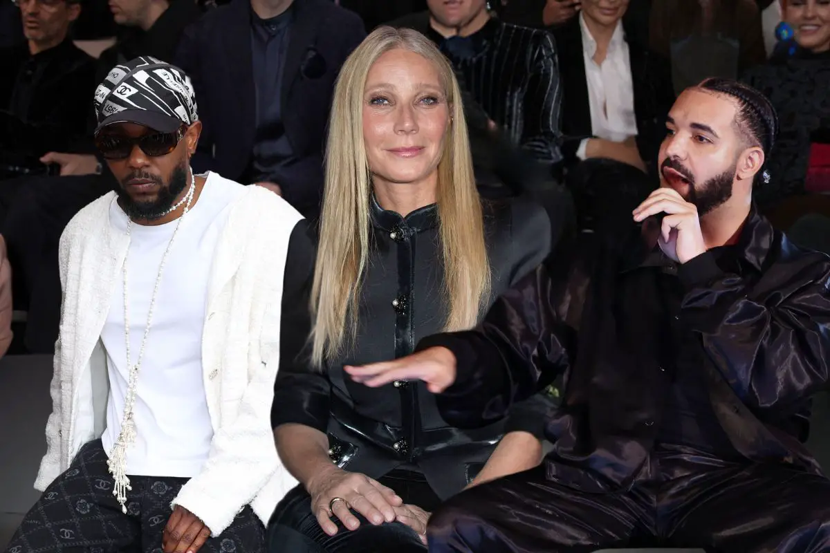 Kendrick Lamar, Gwyneth Paltrow and Drake (2)