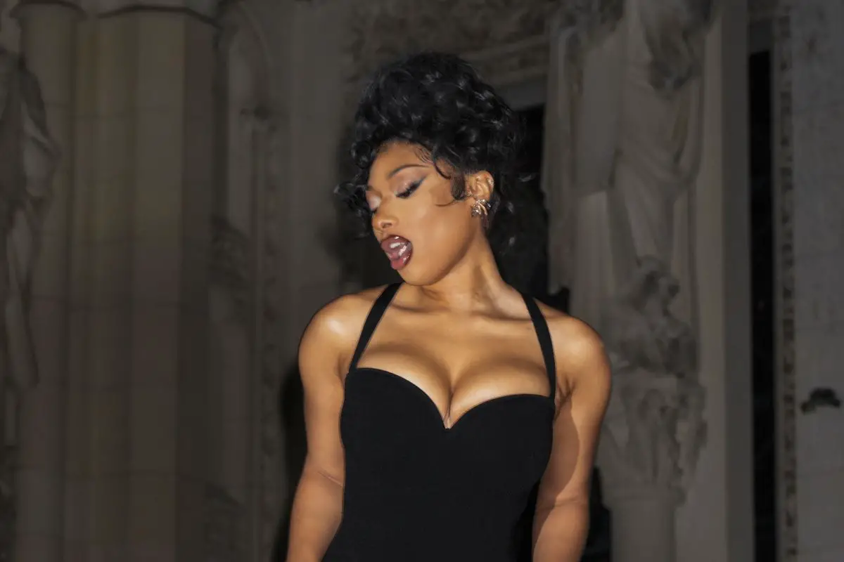 Megan Thee Stallion Dazzles In Pasties, Goes Braless At Oscars After Party #MeganTheeStallion