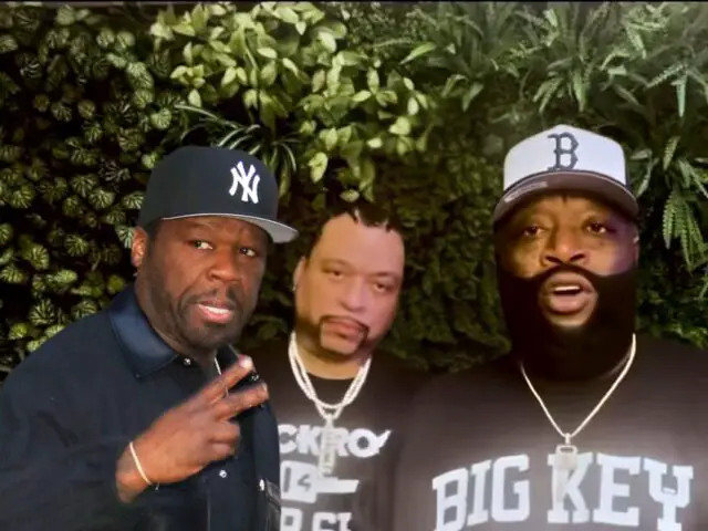 50 Cent, Big Meech and Rick Ross