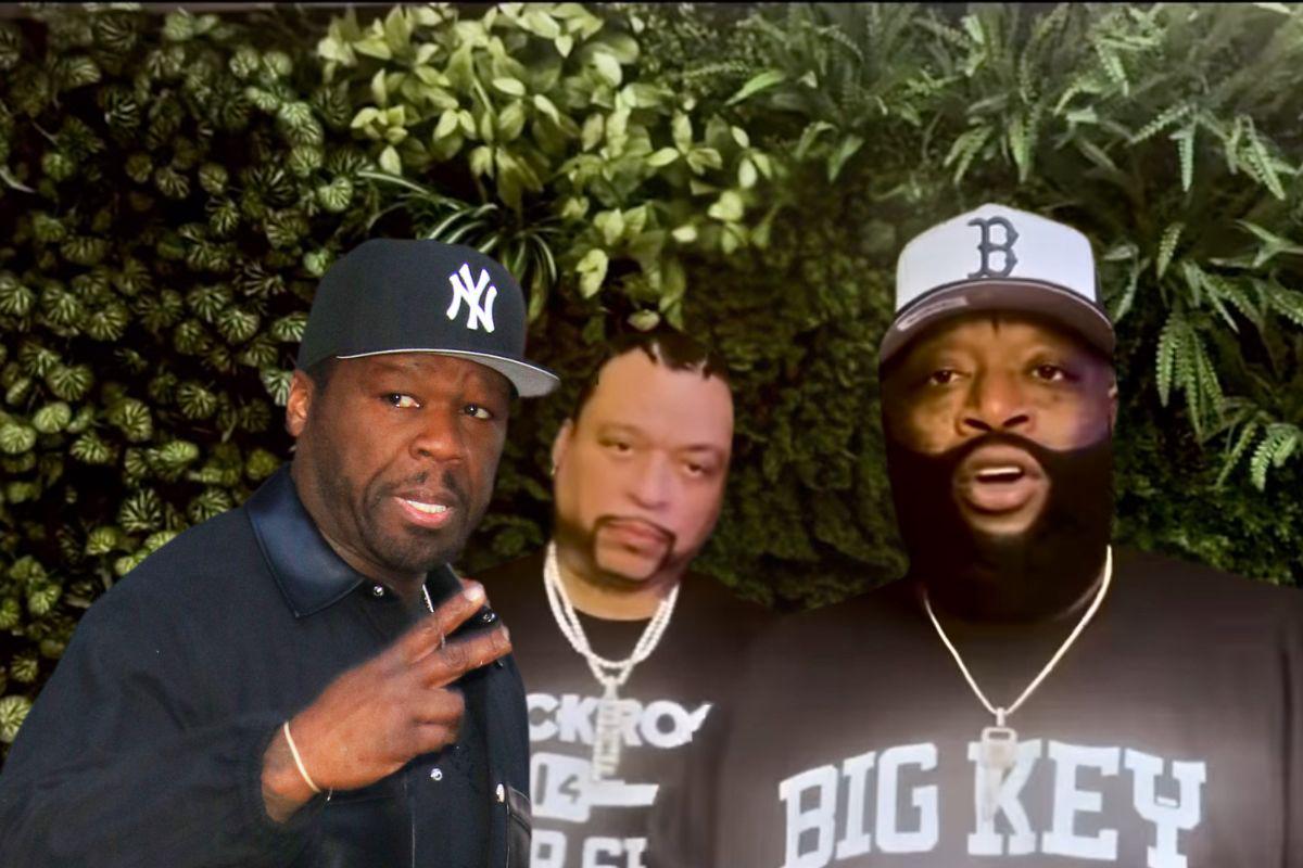 50 Cent, Big Meech and Rick Ross