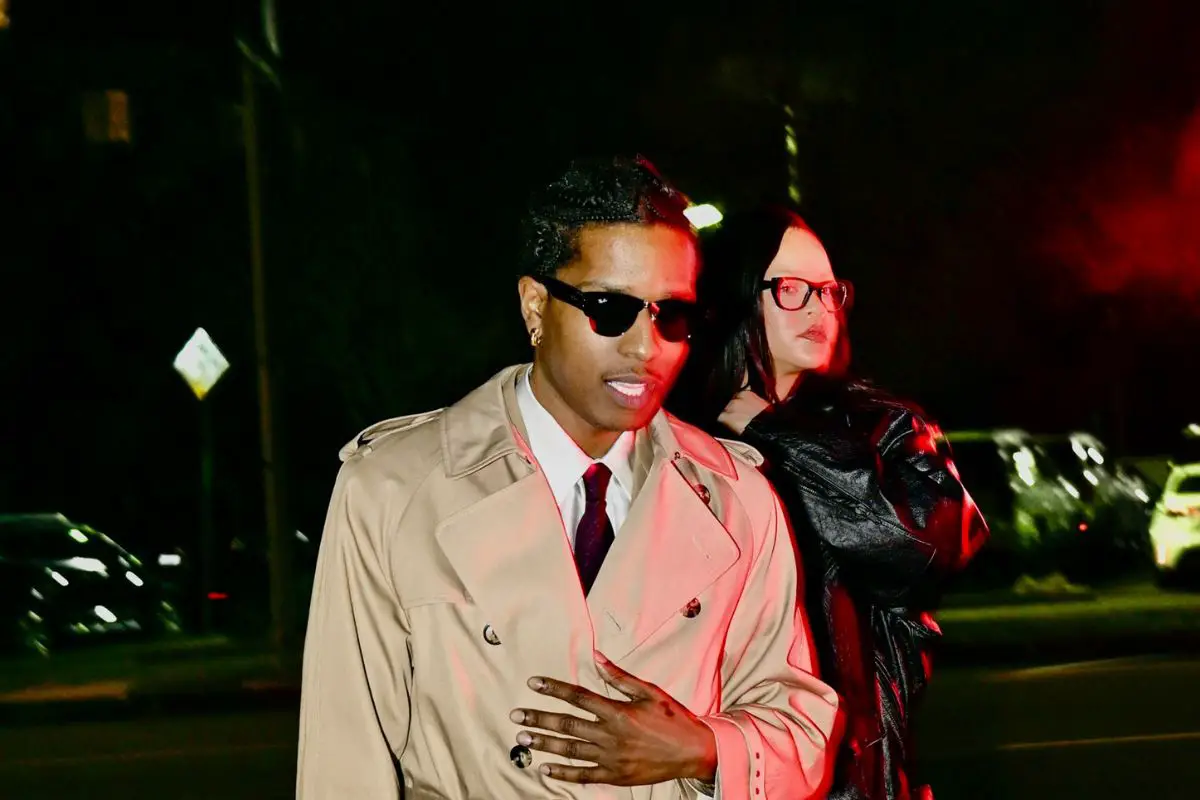 A$AP Rocky and Rihanna