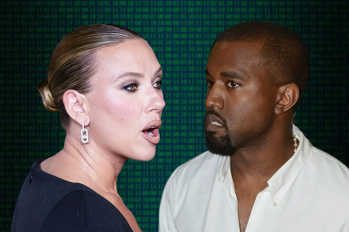 Scarlett Johansson and Kanye West