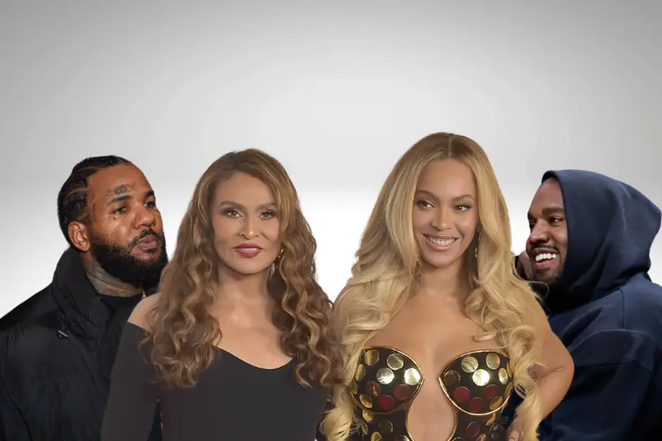 The Game Flirts With Beyoncé’s Mom In Kanye West’s New “Tina” Collab 