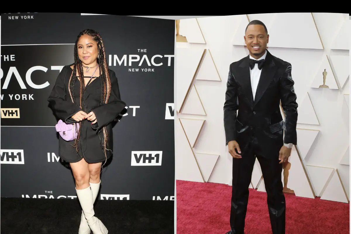 Angela Yee and Terrence J