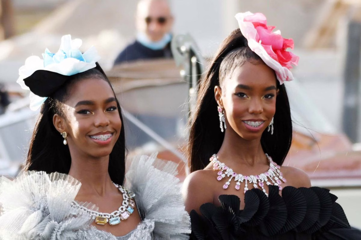 Diddy's Daughters Jessie and D’Lila Combs