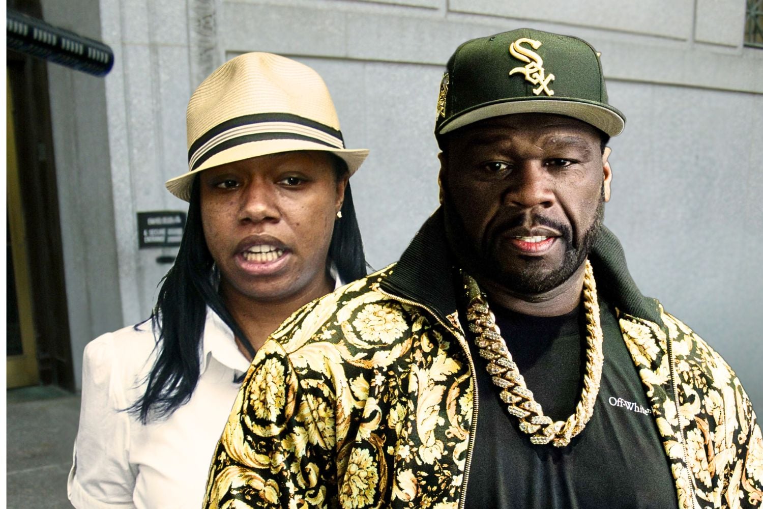 Shaniqua Tompkins and 50 Cent