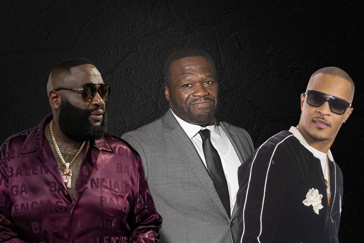 Rick Ross, 50 Cent and T.I.