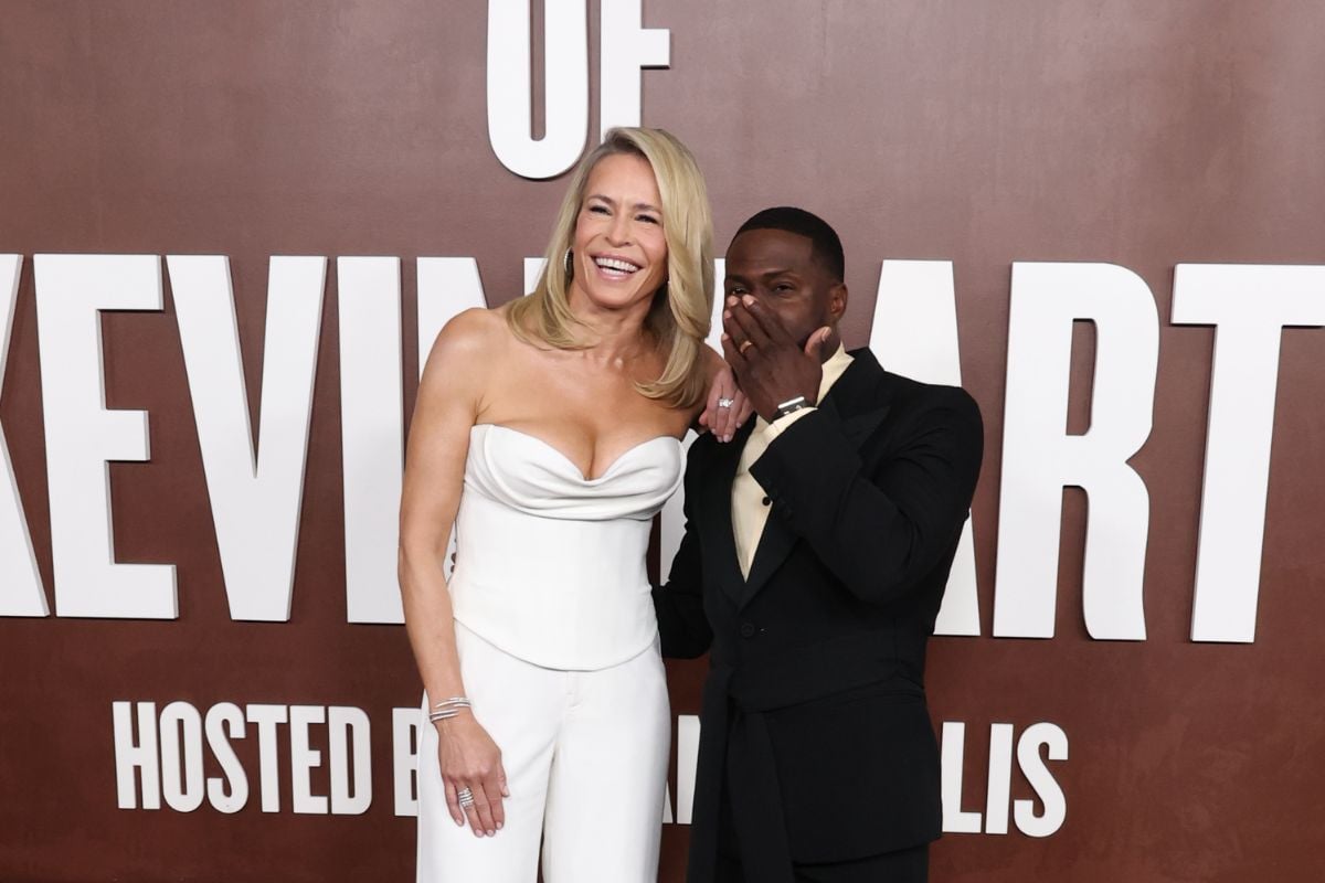 Kevin Hart and Chelsea Handler