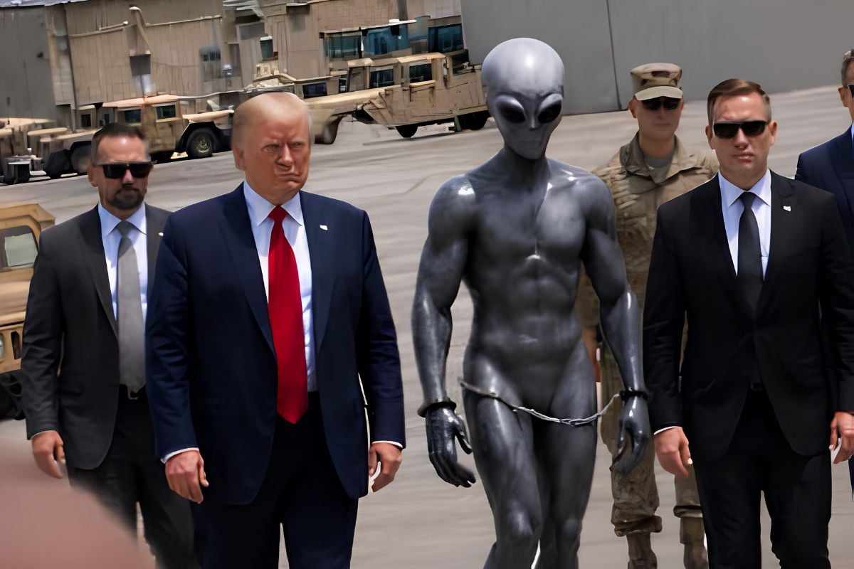 Donald Trump Alien