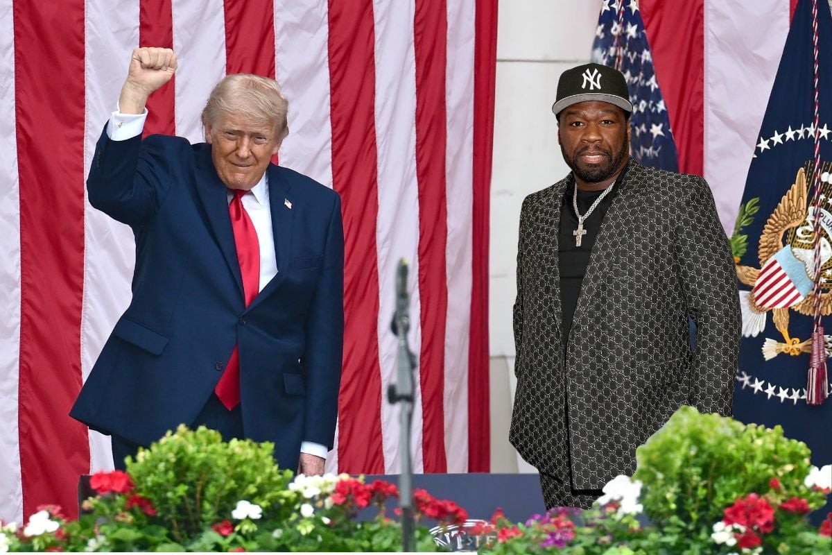 Donald Trump and 50 Cent